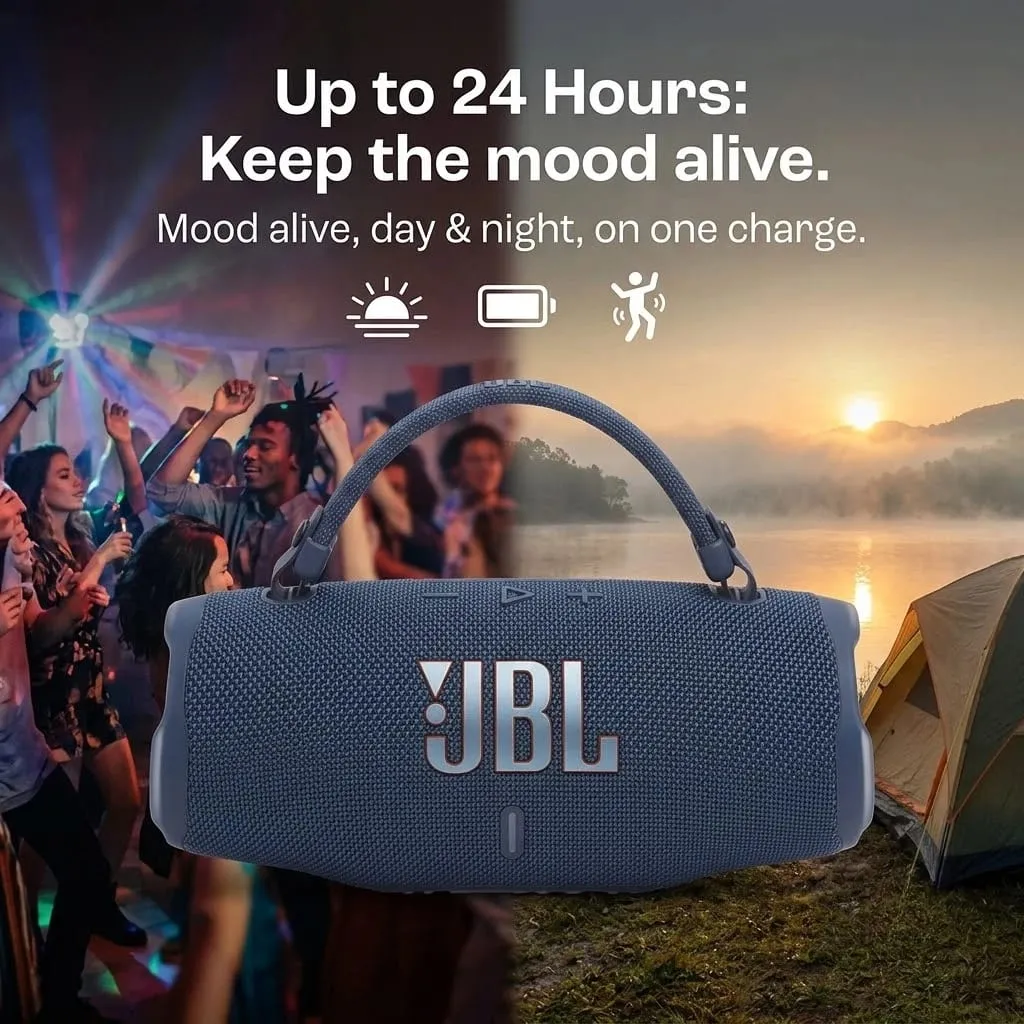 JBL Charge 6 Portable Bluetooth Speaker Wireless Deep Bass Subwoofer IP68 Waterproof Pro Sound Outdoor Party Camping Boombox — image 5
