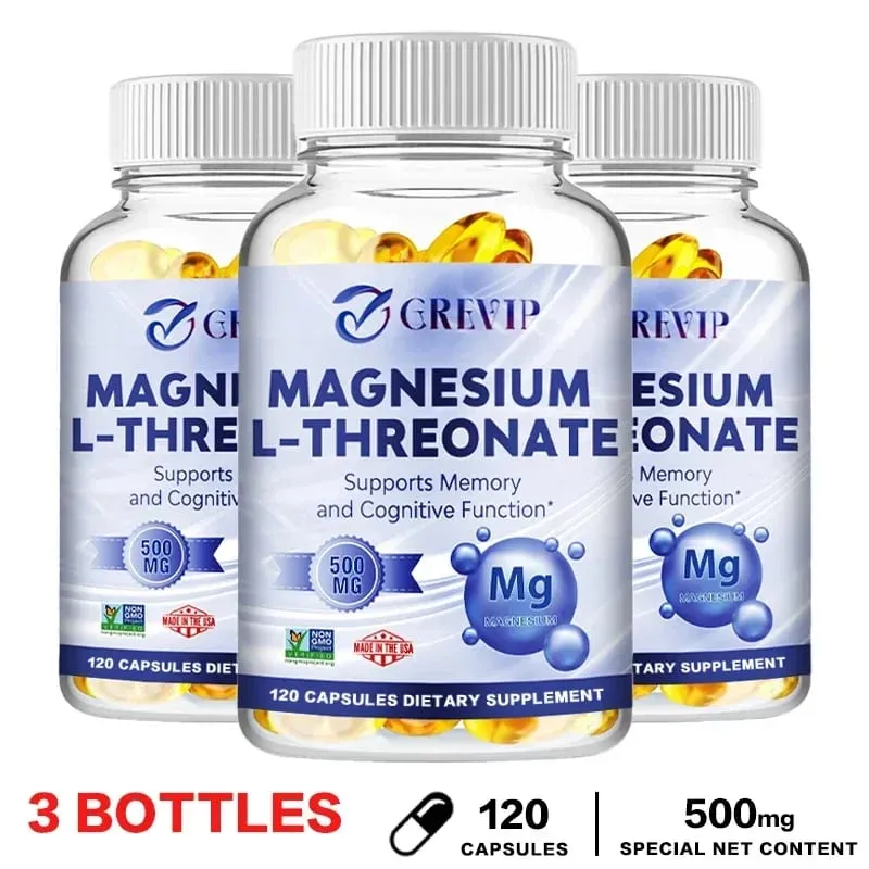 Magnesium L-Threonate - Improve Memory Cognition Stress Relief and Sleep Quality — image 8