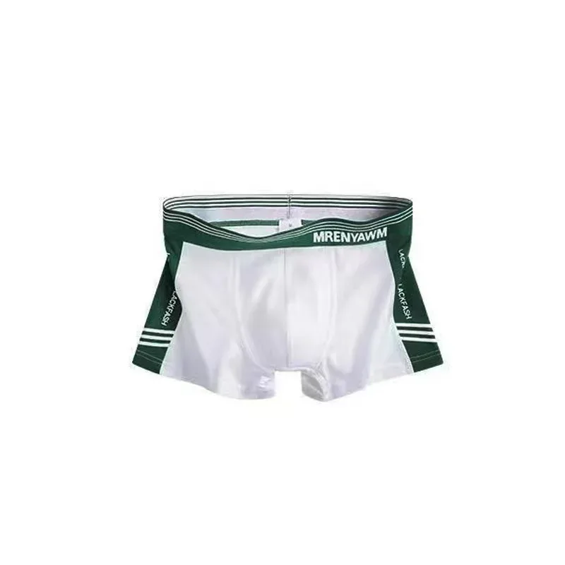 Men's underwear - Pure cotton straight-leg pants, all-cotton comfortable four-cornered pants, men's shorts