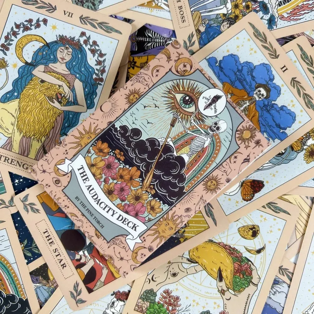 1 τμχ The Audacity Deck Fate Divination Κάρτες Oracle Κάρτες Ταρώ Διασκέδαση Κάρτες επιτραπέζιου παιχνιδιού — image 4