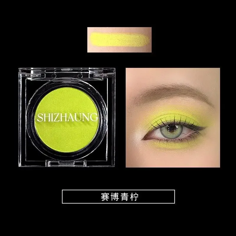 Chameleon Eyeshadow Powder Μονόχρωμη Matte Shimmer Metallic Glitter Gothic High Gloss High Colors Fine Flash που διαρκεί Μακιγιάζ ματιών — image 23