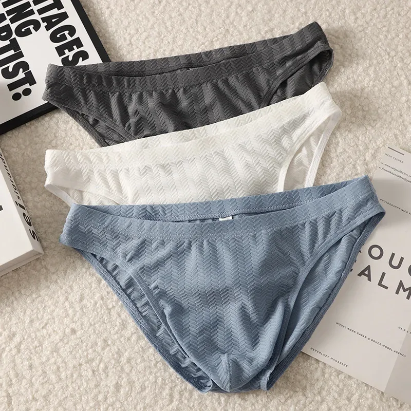 Men Bikini Sexy Briefs Underwear Lace Butt-lifting Male Panties Cuecas Calzoncillos Hombre Slips Quick Dry Mens Elastic Lingerie — image 7