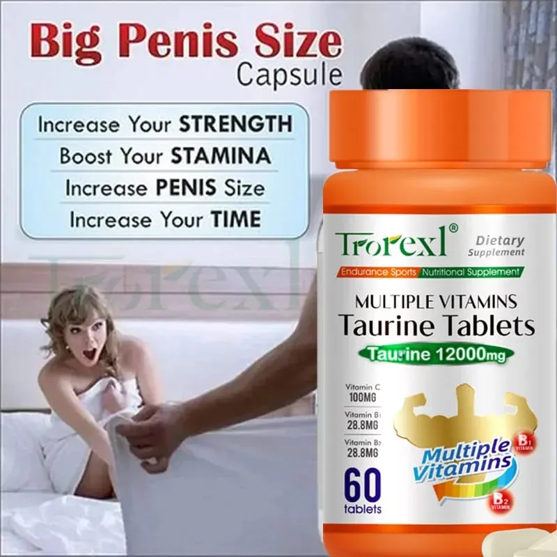 Multiple Vitamins Taurine Tablets for Energy boost fatigue relief and enhance physical strength