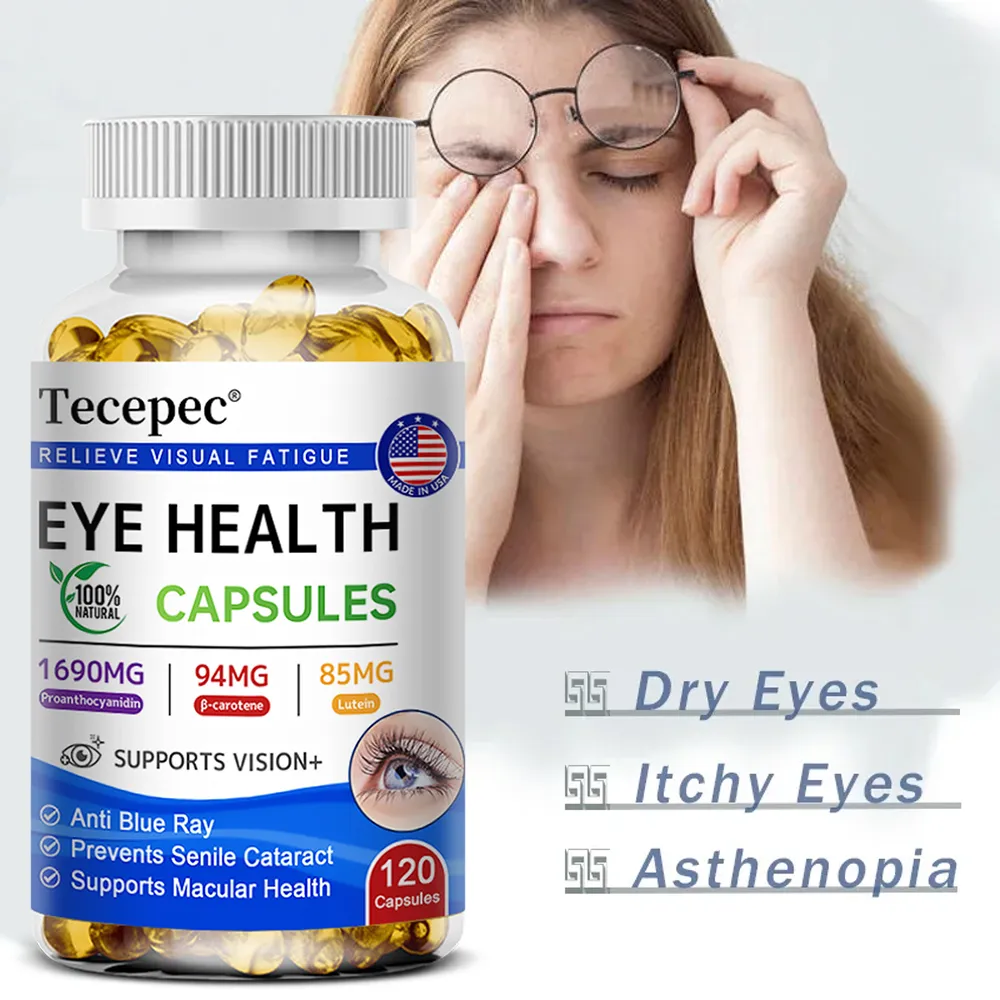 Lutein + Proanthocyanidin - Super Vision Support Supplement Supports Eye Health 120 Softgels — image 4