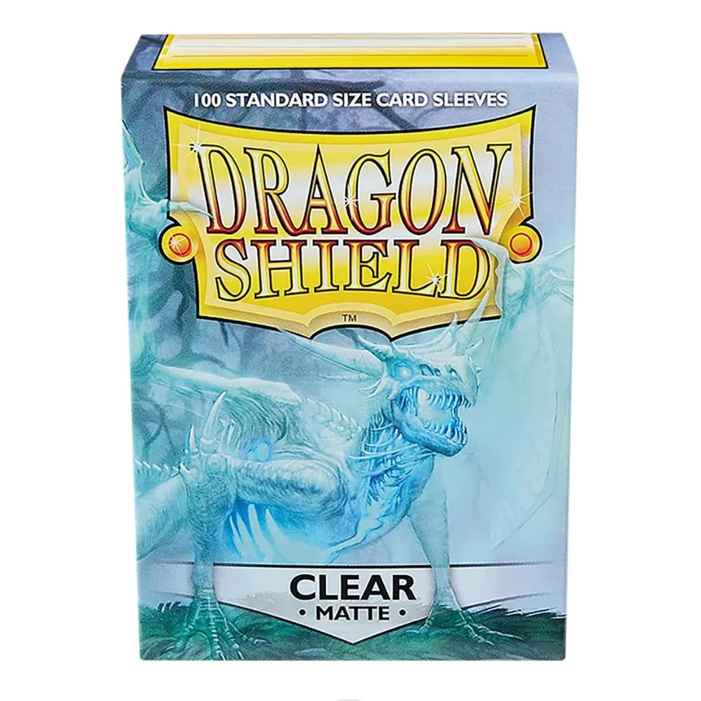 100 ΤΕΜ/BOX Τυπικό μέγεθος Dragon Shield Νέα μανίκια 63x88mm Διαφανή ματ καλύμματα για κάρτες επιτραπέζιων παιχνιδιών MTG/PKM Slevee — image 2