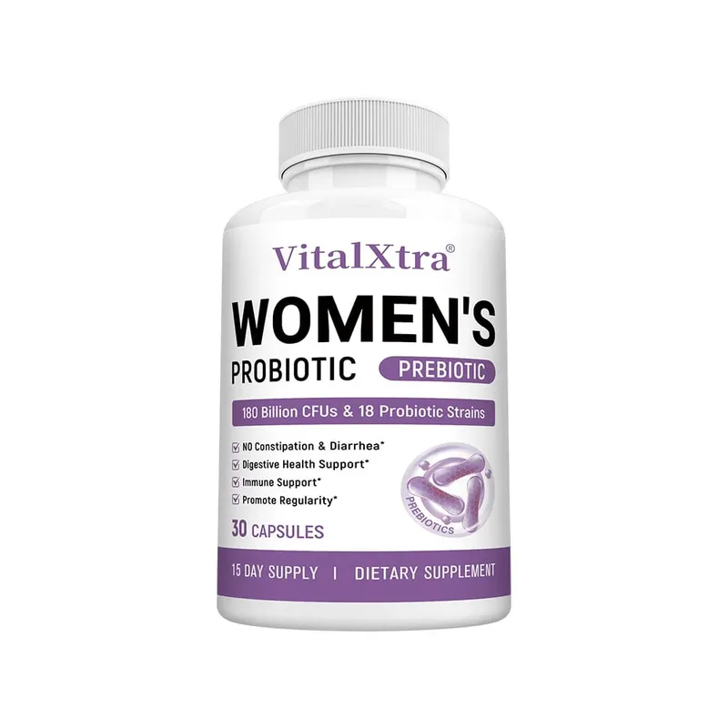 Women’s Probiotic 120 Caps 180 Billion CFU 18 Strains Digestive Immune Vaginal & Urinary Health Shelf Stable Gluten Free