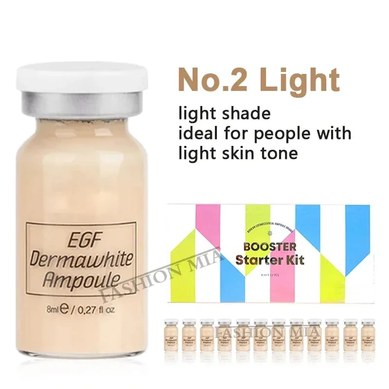 12 τμχ LAN FROST BB Cream Beginner Starter Kit 8ml Niacinamide Foundation Facial Skin Brightening CC Cream — image 17