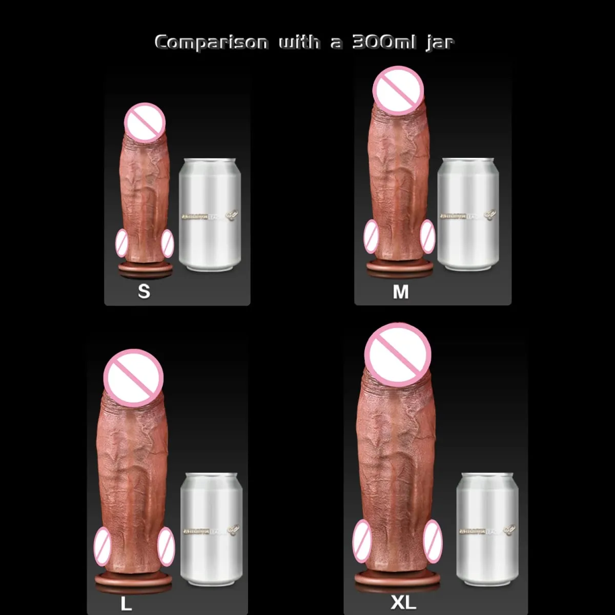 Ρεαλιστικό Dildo Lifelike Skin Texture Σχεδίαση σταθερού πυρήνα Απόλυτη ικανοποίηση Παιχνίδι για ενήλικες