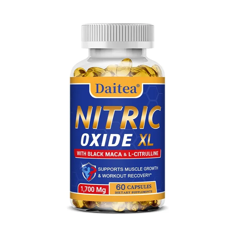 Nitric Oxide - Men's Health Support Capsules Περιέχει εκχύλισμα ρίζας Maca σε σκόνη για ανάπτυξη και ενδυνάμωση των μυών — image 9