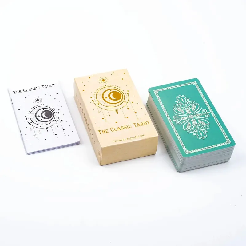 The Classic Tarot Cards Deck 78Pcs for Easy Beginners Fate Fortune Telling Party Επιτραπέζιο παιχνίδι παιχνίδι — image 4