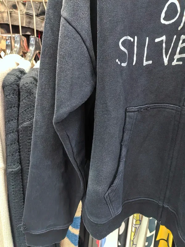 Nuevas sudaderas con capucha PALY de gran tamaño para hombre y mujer, cárdigan Vintage informal lavado negro dañado de la mejor calidad, sudaderas con cremallera — image 10