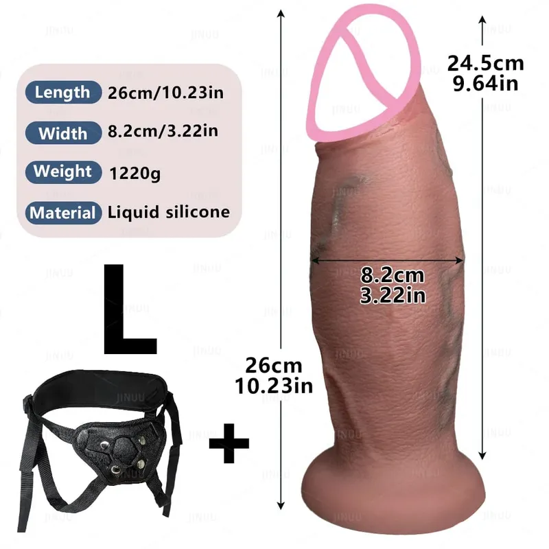 Enorme consolador realista fantasía pene largo Miembro grande ventosa consoladores para mujeres consolador Anal gigante juguetes sexuales para Mujeres Hombres Gay