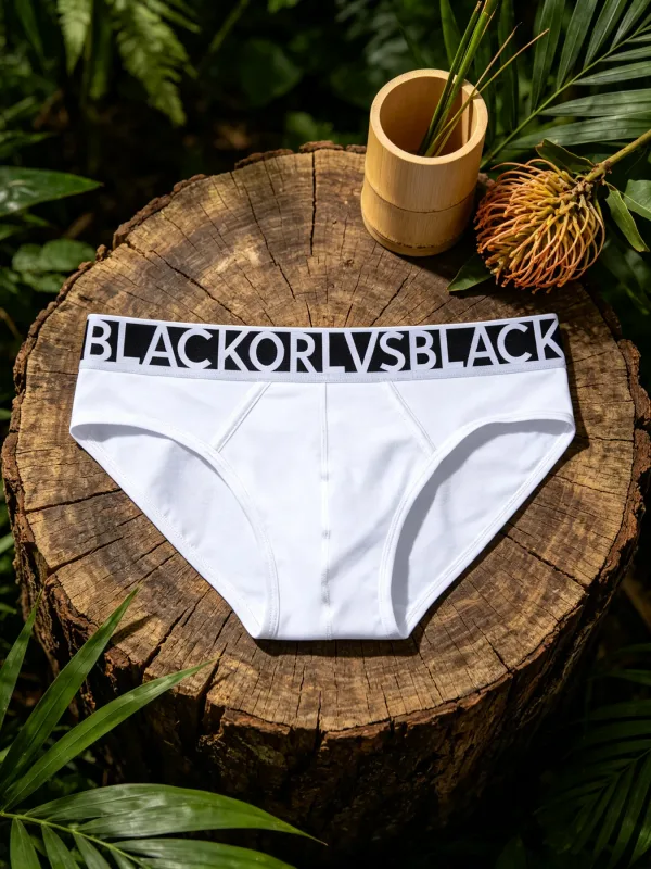 Fashion Mens Briefs Contrast Wide Waistband Elastic Binding Edge 3D Pouch Skin Touch Comfortable Body Fit Mens Base Underwear — image 8