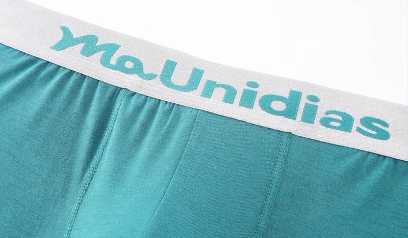 8pcs Bamboo Fiber Boxer Briefs White Men's Panties Letter Waistband Underwear Man Boxers Solid Color Boxershorts Men Underpants — image 12