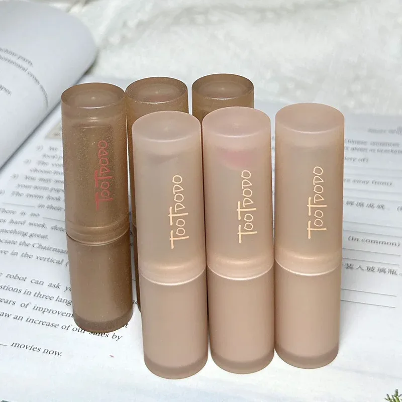 Toot Dodo Matte Lip Mud Cool Brown Χαμηλού κορεσμού Αδιάβροχο μακράς διαρκείας ομιχλώδες μακιγιάζ χειλιών