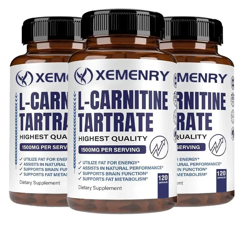 L-Carnitine Capsules - Supports Memory Concentration Fat Metabolism Energy Metabolism Brain Health for Men and Women — image 11