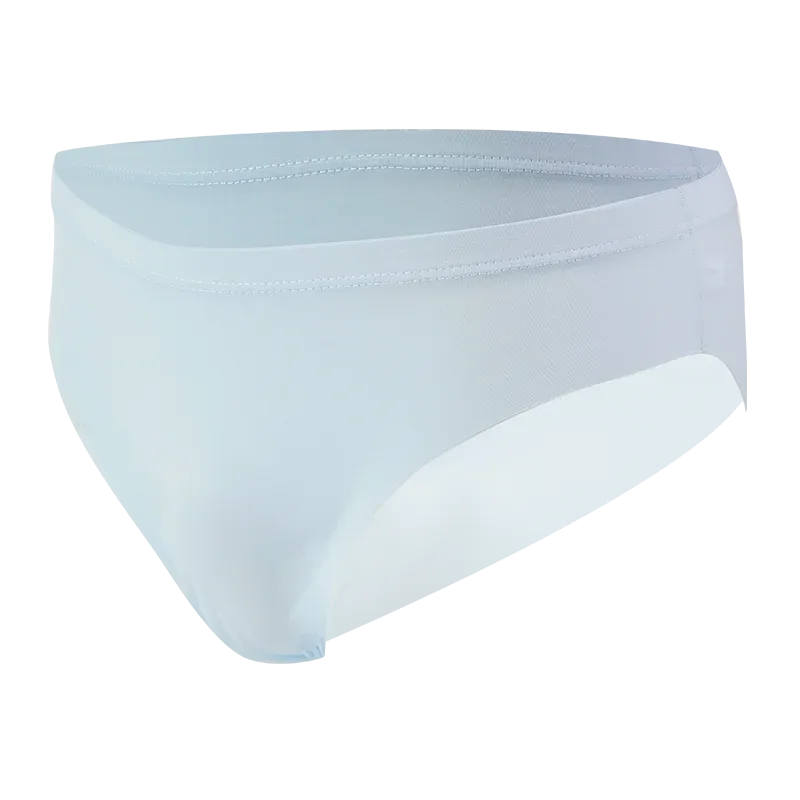 Calzoncillos de seda helada para hombre, ropa interior transparente, sin costuras, Sexy, de secado rápido, transpirable, ultrafina, 4 Uds.