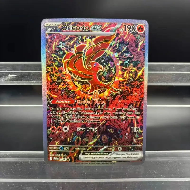 Κάρτες συλλογής DIY Mega X ex Phantasmal Flames EN Αυτοκατασκευασμένο Κλασικό Παιχνίδι Κλασικό Παιχνίδι Κάρτας Anime