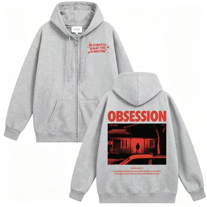 Sudadera con capucha de la película Obsession para hombre, chaqueta, abrigos, One Wish Willow, ten cuidado con lo que deseas, moda Retro, con cremallera, 2026
