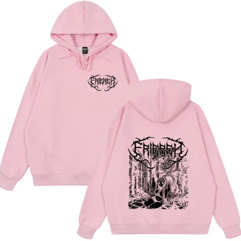 Anime Frieren: au-delà de la fin du voyage t-shirt Frieren Manga gothique sweat à capuche pour homme femmes vêtements vêtements d'hiver Style ample streetwear — image 6
