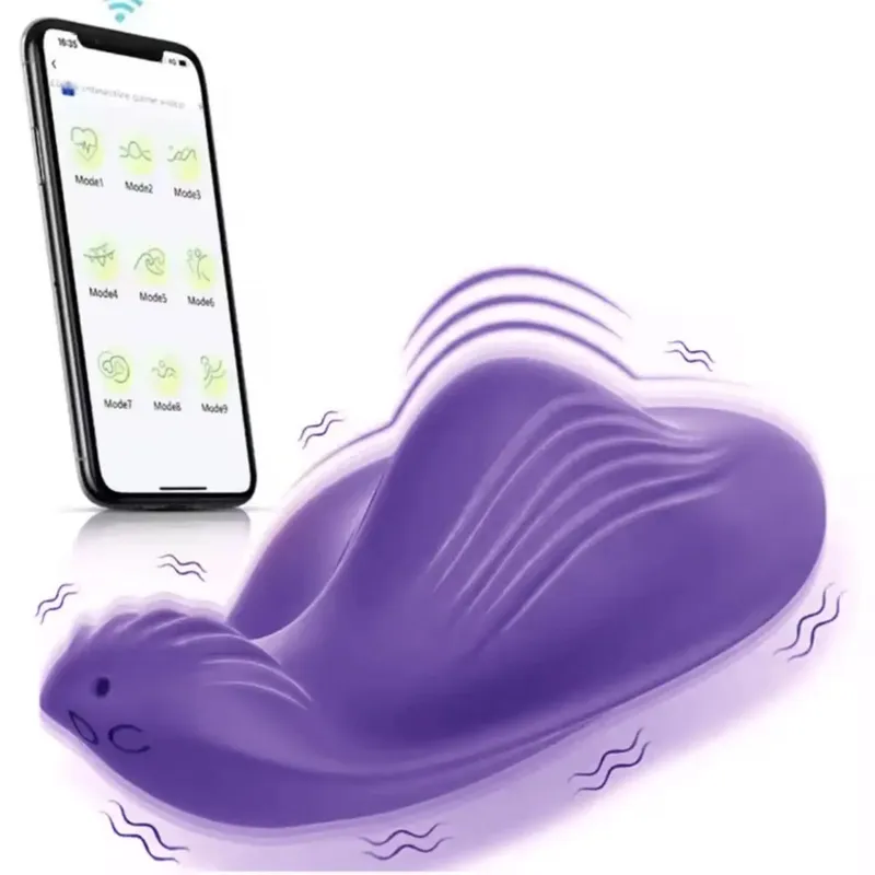Φορέσιμα εσώρουχα Bluetooth Vibrator Vagina Clitoris Stimulator Massager APP Control Φορητό Δονούμενο παιχνίδι αυγών σεξ για ενήλικες — image 7