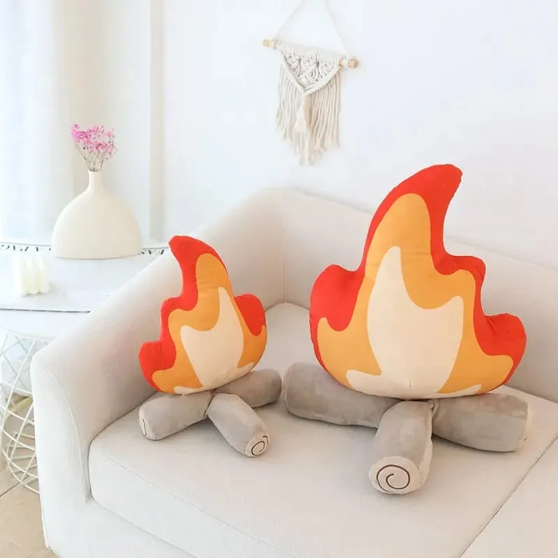 30cm/45cm Funny Simulation Bonfire βελούδινο παιχνίδι μαλακό γεμισμένο καρτούν κούκλα φωτιά Σαλόνι Μαξιλάρι δαπέδου Διακοσμητικό μαξιλάρι Δώρο — image 6