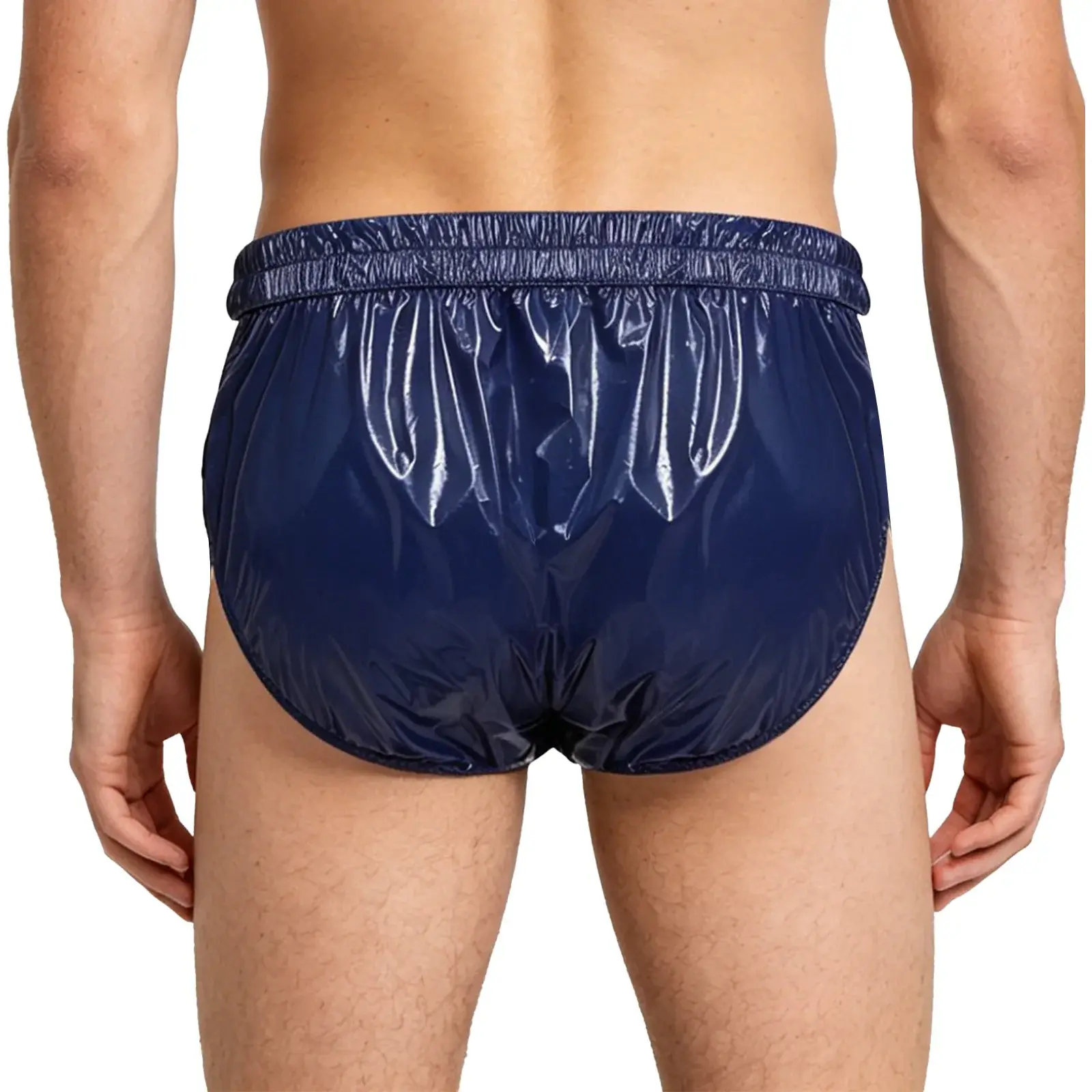 Mens Waterproof Swim Briefs Elastic Waistband Bikini Briefs Swim Bottoms Swimming Surfing Sunbathing Swimwear Bathing Suit — image 12