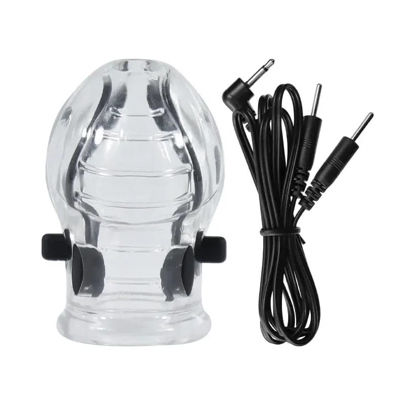 Electric Shock Penis Ring Penis Electro Stimulation Massage Cock Rings Medical Themed Toys For Men Adult Sex Product Accessories