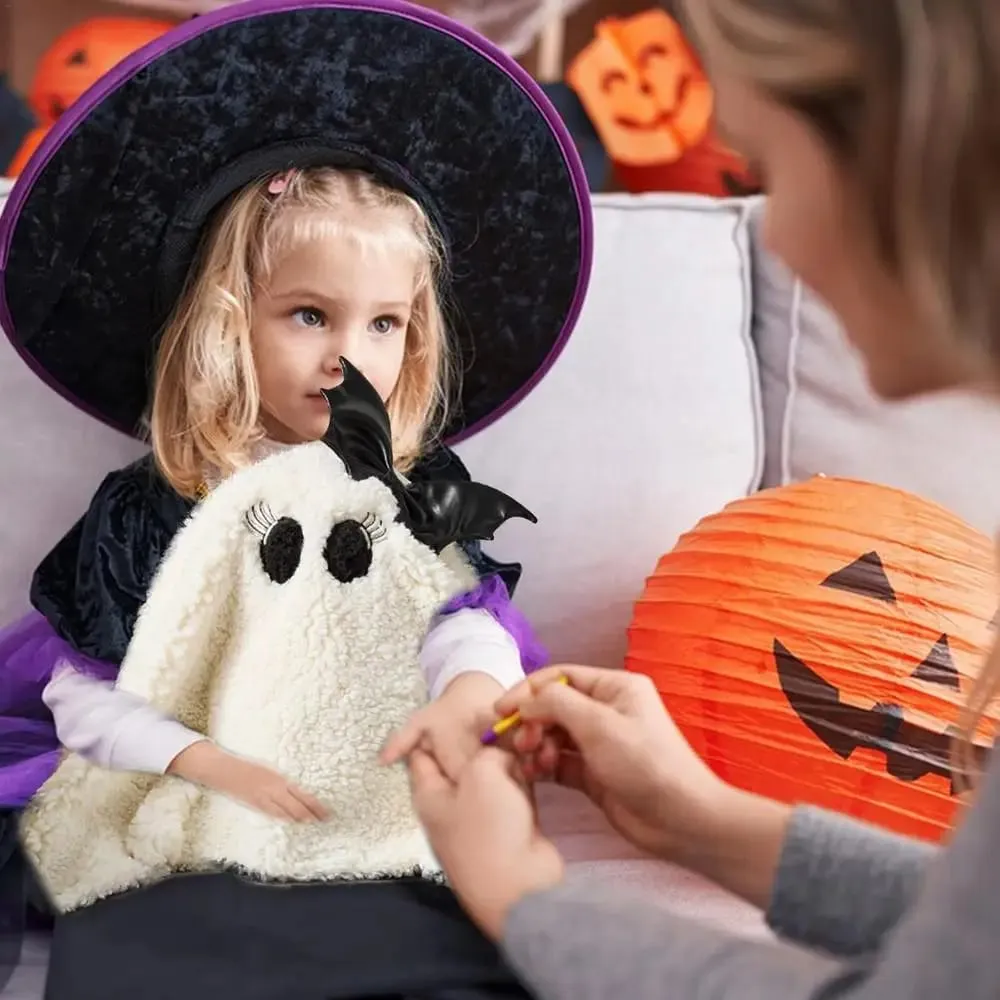 כרית קטיפה רפאים חמוד קטיפה Ghost עיצוב בית ממולאים ליל כל הקדושים צעצועי קטיפה חמוד רפאים קטיפה צעצוע רך רפאים קטיפה עבור — image 10