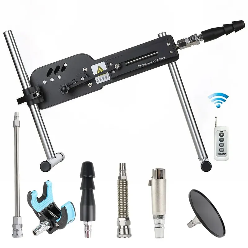 Upgrade Sex Machine with Remote Control Super Silent Ultra Adjustable Vac U Lock 30db 120W Love Machine with Free Big D
