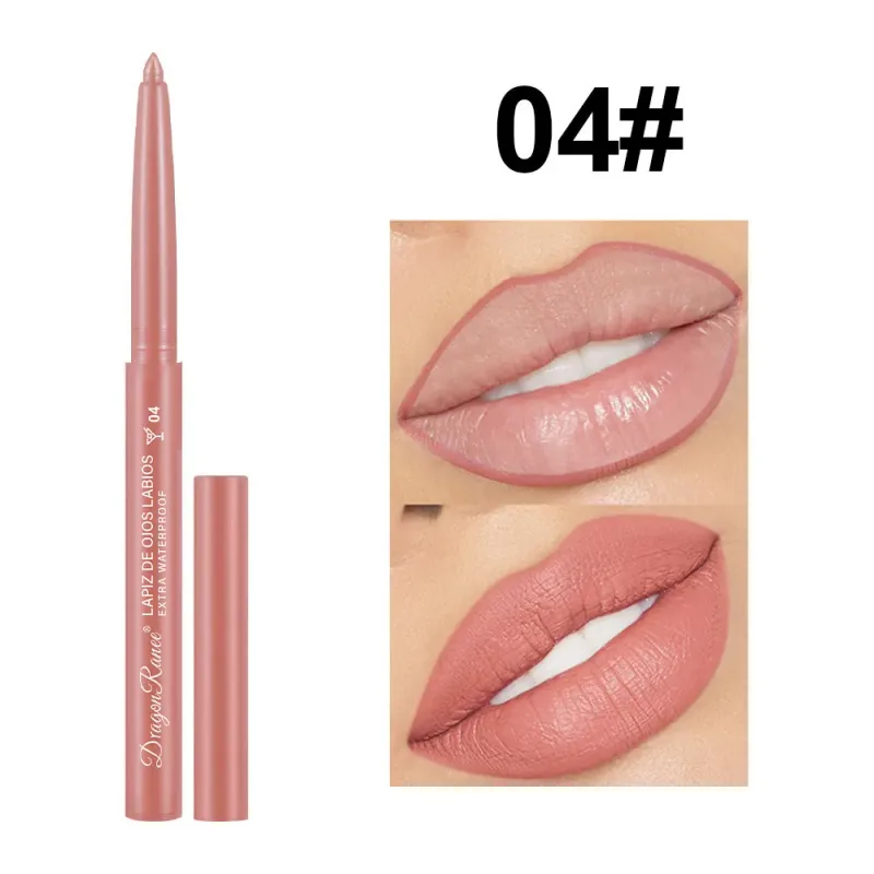 Lip Liner Αδιάβροχο μακράς διαρκείας Hook Line Lip Pencil Matte Beginner Automatic Lip Liner Bean Ενυδατικό Αντικολλητικό Cup Lips — image 11