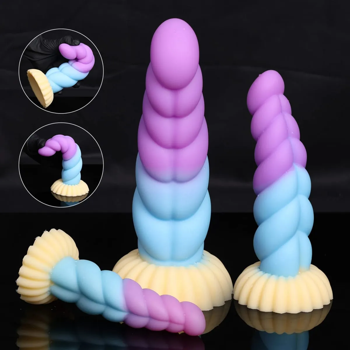 Fantasy Anal Plug Dildos Prostate Clit G-Point Stimualor Vagina Massage Butt Plug Μαλακή σιλικόνη Παιχνίδια σεξ για ενήλικες για γυναίκες και άνδρες — image 5