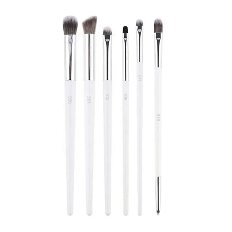 1pc White Powder Makeup Brushes 3D Liquid Foundation Base Make up Brush Eyeshadow blending Detail Face Eye Concealer Beauty tool — image 19