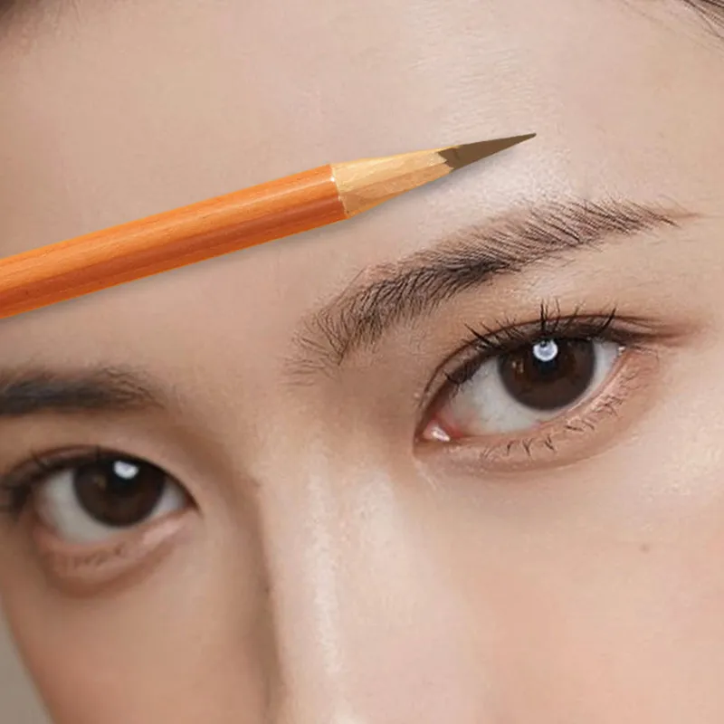 Στυλό φρυδιών Hard Microblading Brow Definer Enhancers Μολύβι Αδιάβροχο Εύκολο στην εφαρμογή Μακιγιάζ Φυσική απόχρωση άγριων φρυδιών — image 3