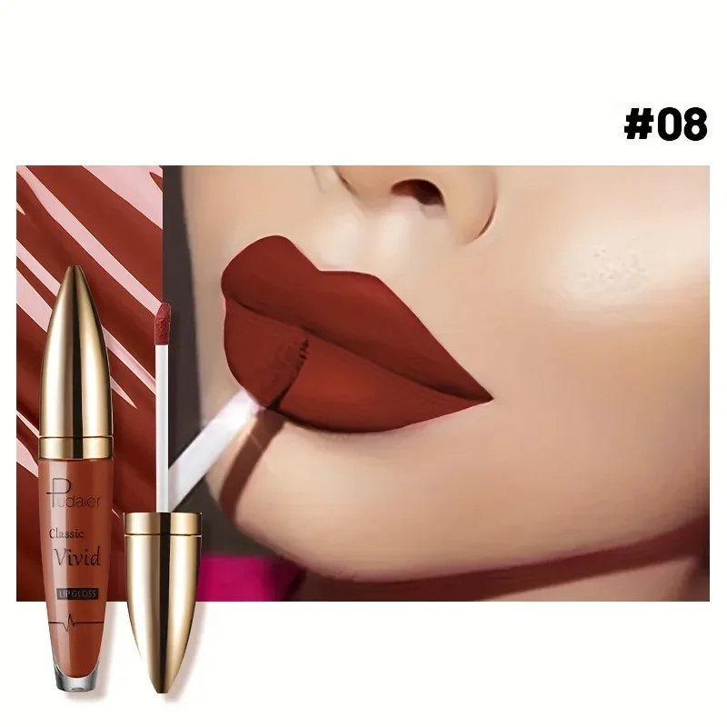 High Pigmented Matte Lip Glaze - Long-lasting Smudge Proof Liquid Lipstick Makeup Δώρα για την Ημέρα του Αγίου Βαλεντίνου Δώρο για την Ημέρα της Γυναίκας — image 9