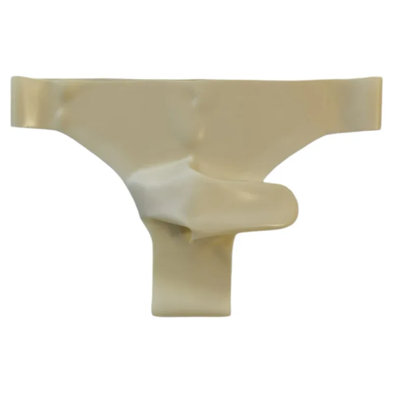 Sexy Nightwear Mens Latex Underwear Comfortable Latex Safety Panties Applicable Gender Male Fashionable Lingerie — image 9