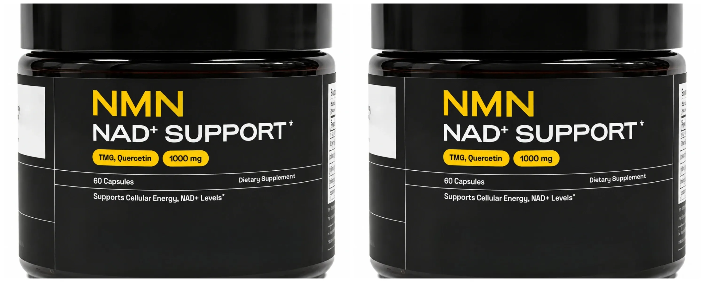 NMN NAD+ Κάψουλες Υποστήριξης 1000mg Υποστηρίζει Επίπεδα Κυτταρικής Ενέργειας Γνωσιακής Υγείας NAD+ με TMG Quercetin 60 Κάψουλες Ενήλικες