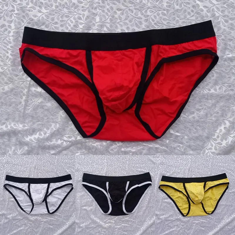全新男內褲內褲棉混紡彈性低腰男 M~2XL 袋彈性夏季四季 — image 6