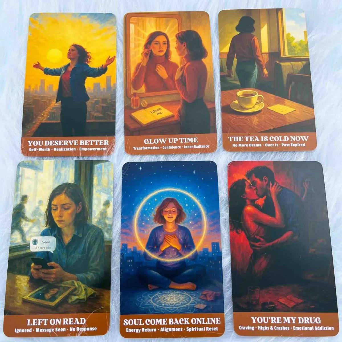 Messy Truth Card 54 Deck 13x8 cm Μαντικό παιχνίδι Ταρώ για ηλικίες 14+ Ανακαλύψτε το μονοπάτι σας για να ξεπεράσετε τις προκλήσεις Παιχνίδια με κάρτες — image 4