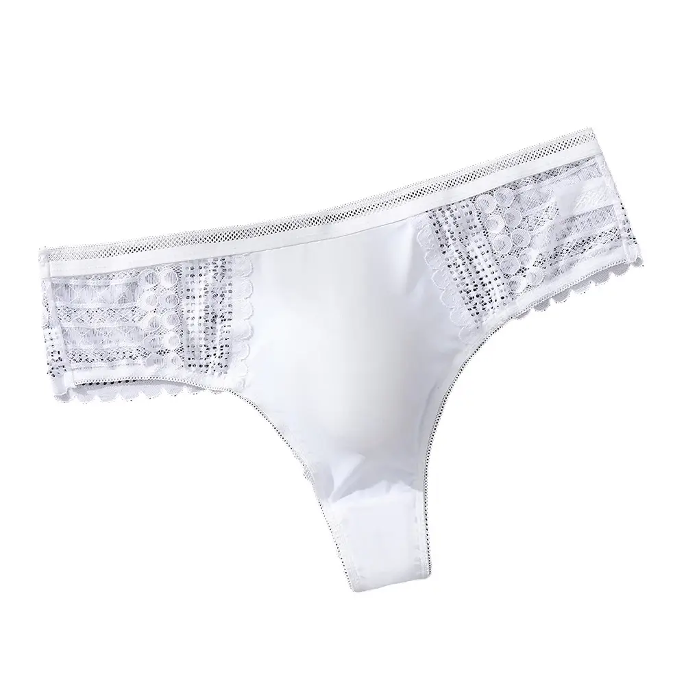 1 Quần Nam Ren Quần Đùi Liền Mạch Ice Silk Chữ G Quần Lót 3D Phồng Túi Chắc Chắn Thông Đàn Hồi Cao Thoáng Khí quần Lót — image 7