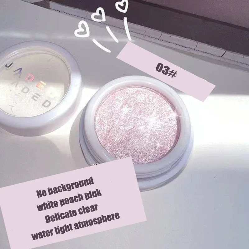 Μονόχρωμη σκιά ματιών Glitter Gold Shining Brighten Eyes Μακιγιάζ Μακιγιάζ μακράς διαρκείας Μακιγιάζ ματιών Brightening Pearlescent Shimmer Eye Shadow — image 9