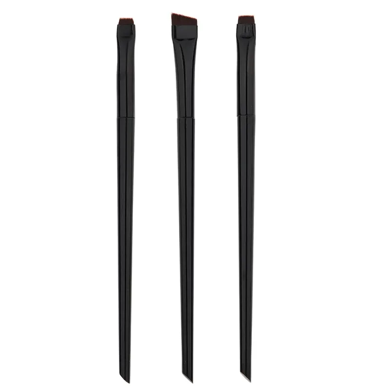 3 τμχ/σετ Blade Eyeliner Brush Brush Brush Portable Flat Fine Eye Liner Brow Contour Makeup Brushes Εργαλείο μακιγιάζ — image 7