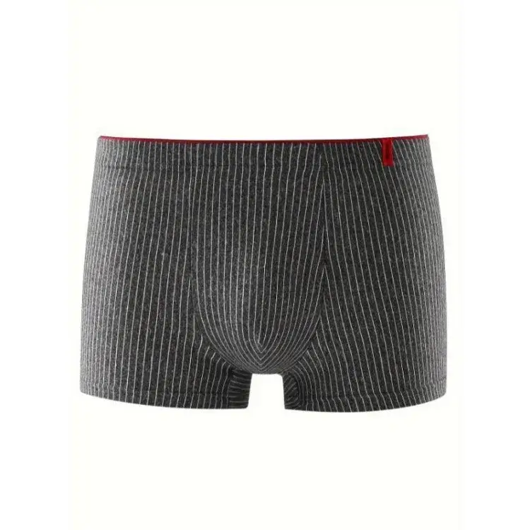 Men's Boxer Underwear Soft Breathable And Comfortable Briefs Striped Trendy Personality Casual Loose Boxers Panties Stylish — image 10