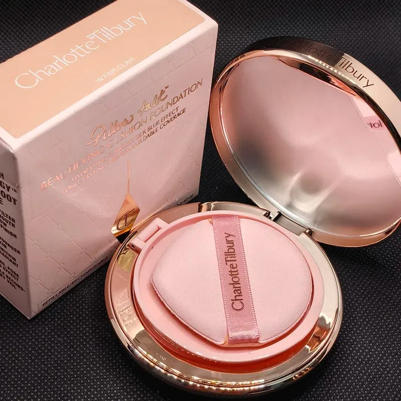 Charlotte Tilbury Shimmer Powder Air Cushion Lightweight Moisturizing Oil-controlling Long-lasting Fit Creates Pore-free Makeup