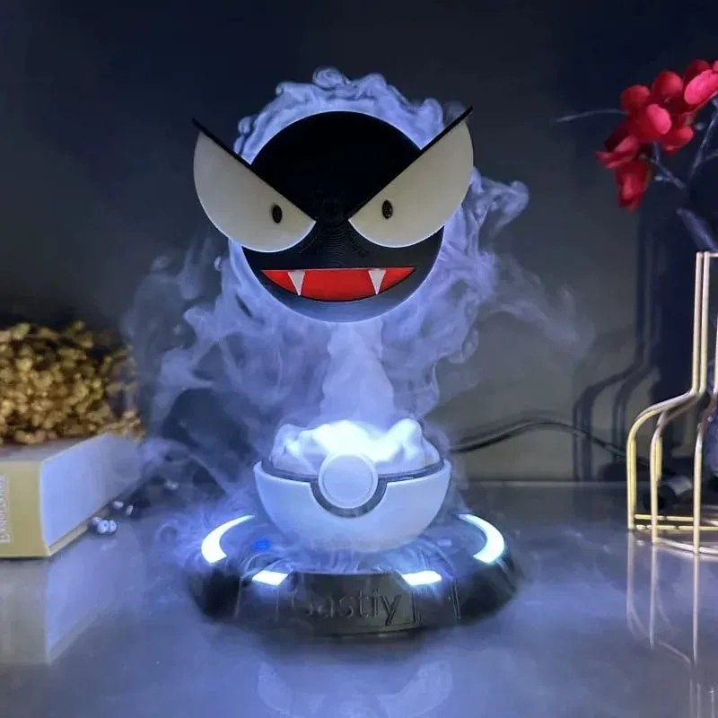 אנימה PokéMon Gengar ספריי מכשיר אדים מנורת לילה מטהר אוויר מטהר אוויר קישוט חדר קישוט עיצוב יצירתי פריפריה מתנה — image 5