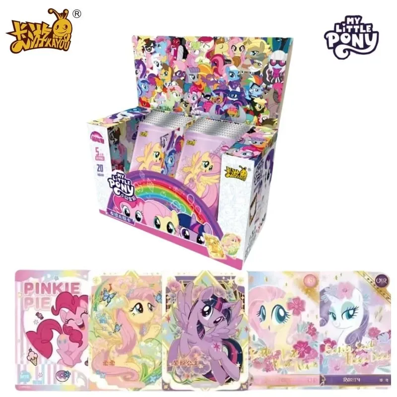 Genuine My Little Pony Card Rainbow Series Game Collection Card Cartoon Children Toy Surrounding Girl Gift Original Box — image 3