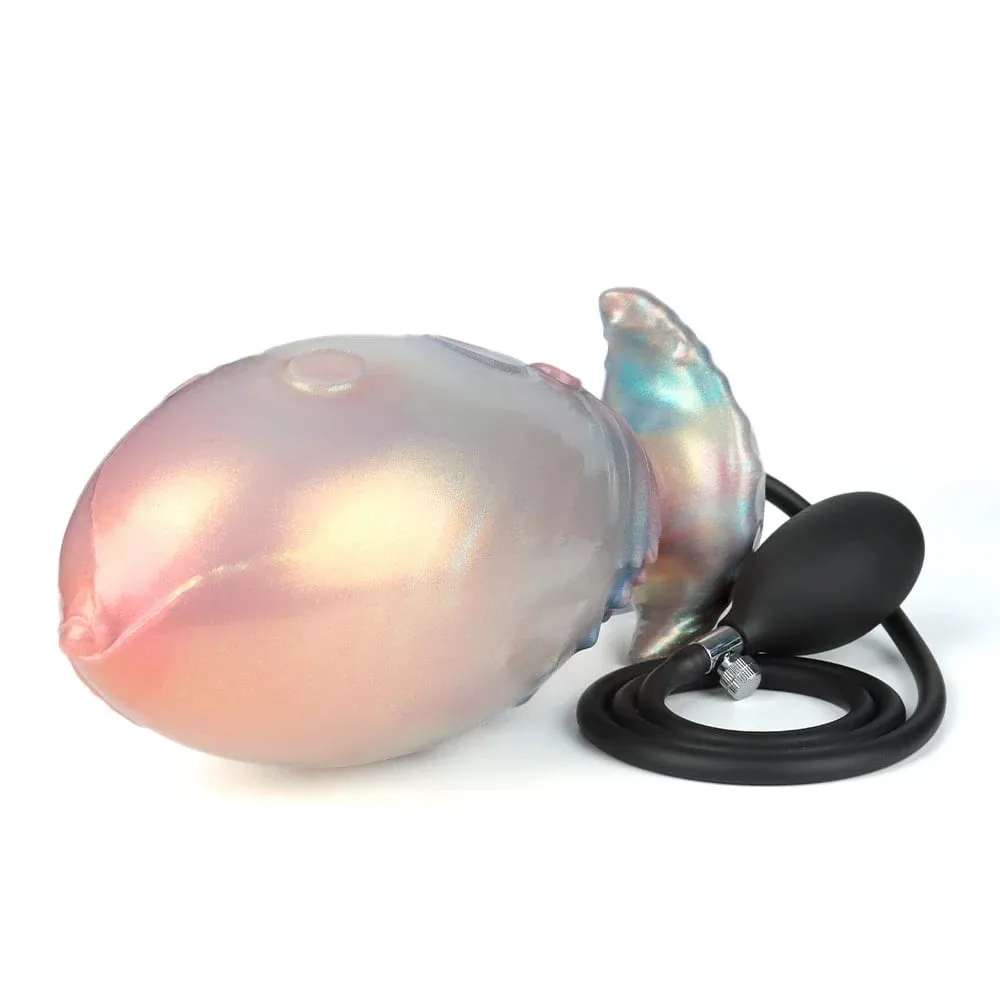 Consoladores anales con nudo de perro, tapón inflable para el trasero, máximo 11cm, tapón de dilatación anal enorme, Juguetes sexuales para mujeres y hombres, masaje de próstata con punto G BDSM — image 6