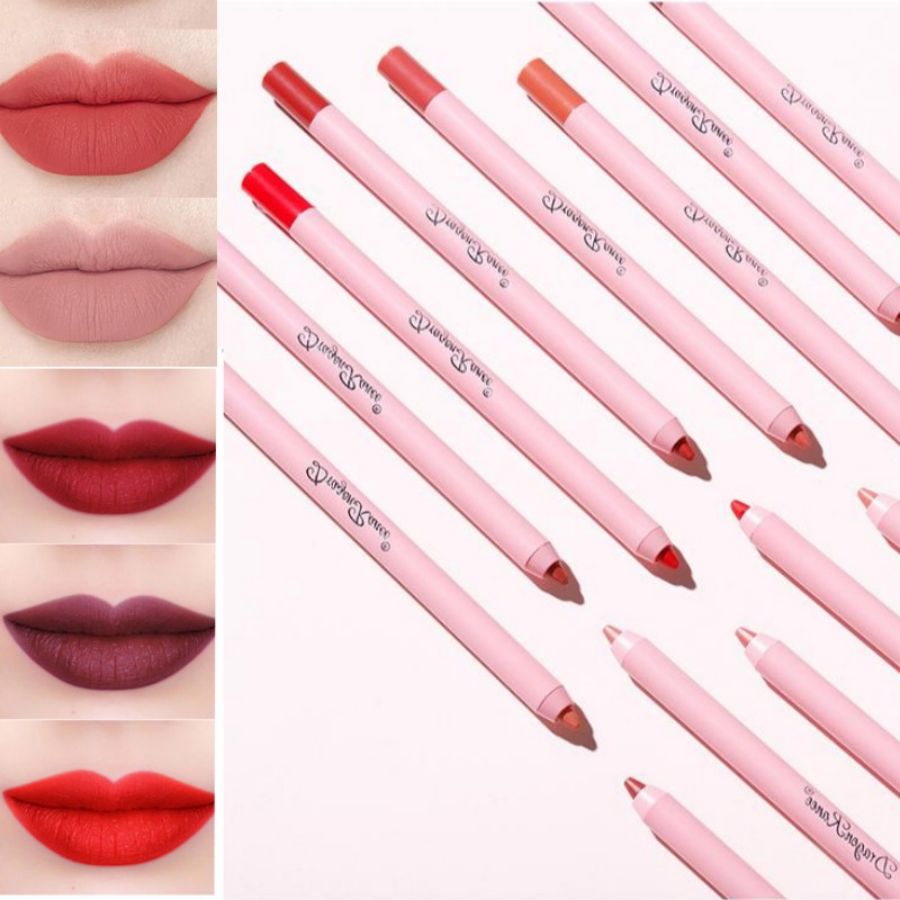 Αδιάβροχη ματ επένδυση χειλιών σε Bean Paste Color Lip Plumping Lipstick Pen Non-Fading Lip Liner Αδιάβροχο και ανθεκτικό στον ιδρώτα Ματ Lip Liner μακράς διαρκείας στυλό Plump Lip Lipstick One-Second — image 7