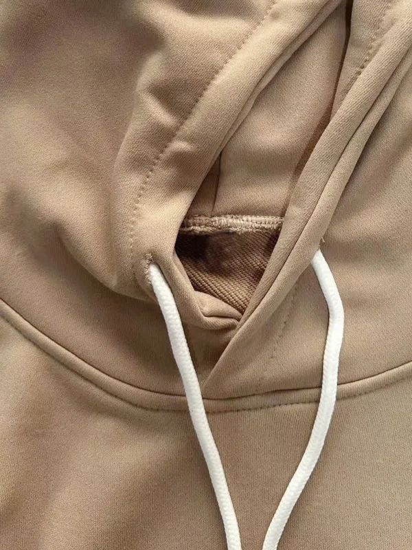 Men's Hoodie Hooded New Spring and Autumn Print Comfortable Pullover Loose Jacket Casual Sports Simple Top Suitable for Activities Such as Home Outdoor Sports Hiking Tourism Vacation Etc — image 3