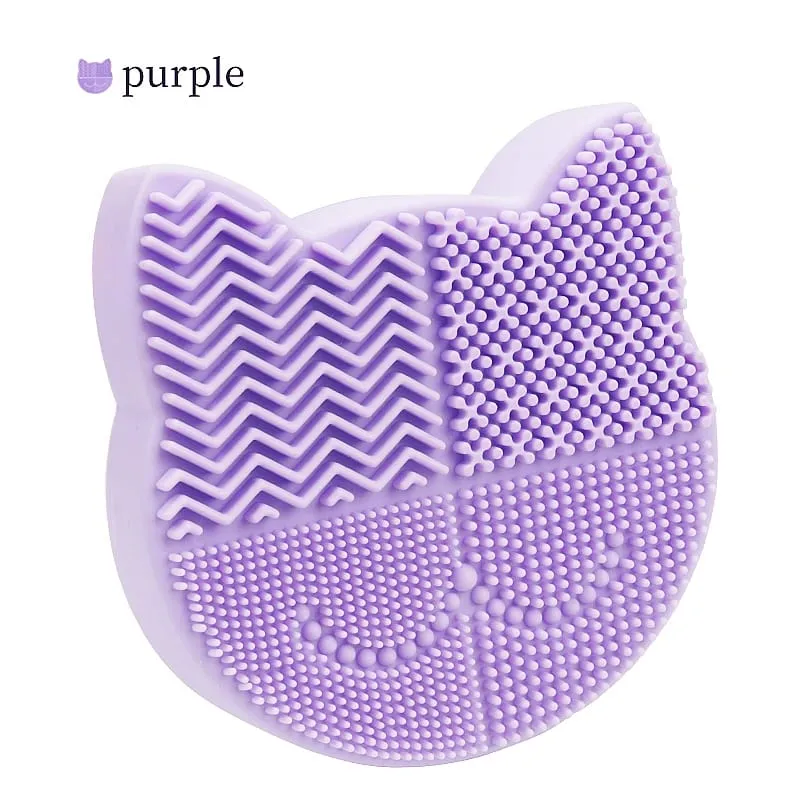 Silicone Makeup Brush Cleaning Storage Box Make Up Washing Board Cleaner Carpet Cosmetic Brushes Tools — image 8